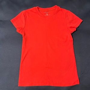 Old Navy 100% Cotton Crimson Red Perfect Fit T-shirt (M)